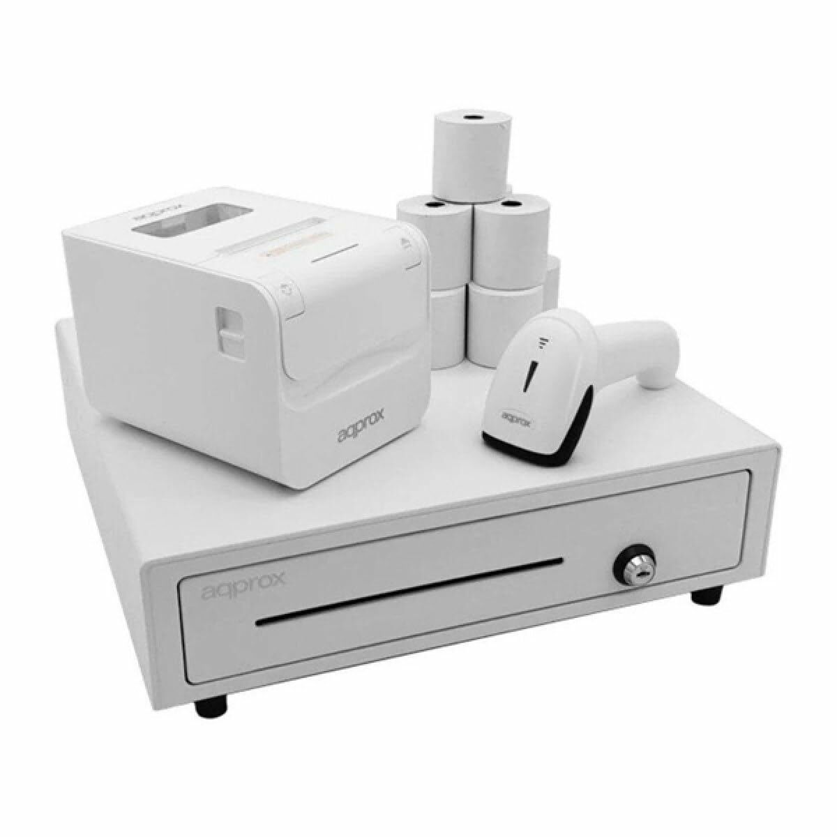 Barcodelezer approx! APPPOSPACK4180WH2D Wit